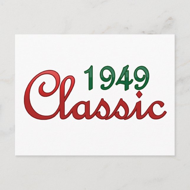 Klassik 1949 postkarte (Vorderseite)