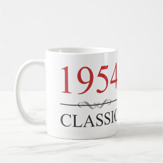 Klassik 1954 70. Geburtstag Kaffeetasse