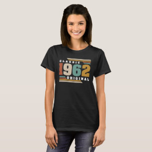 Klassik 1962 Original 60. Geburtstag 60 Jahre alt T-Shirt