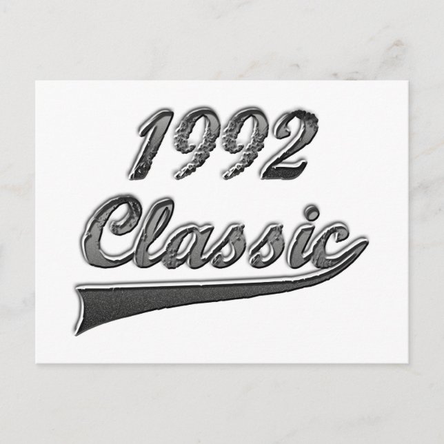 Klassik 1992 postkarte (Vorderseite)