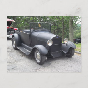 Klassik-Auto aus den 40er Jahren Postkarte