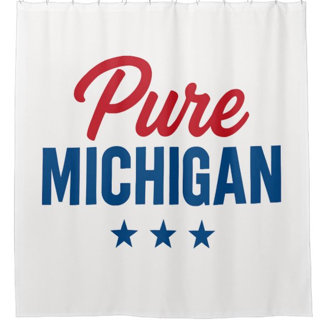 Klassik pure Michican Duschvorhang (Vorderseite)