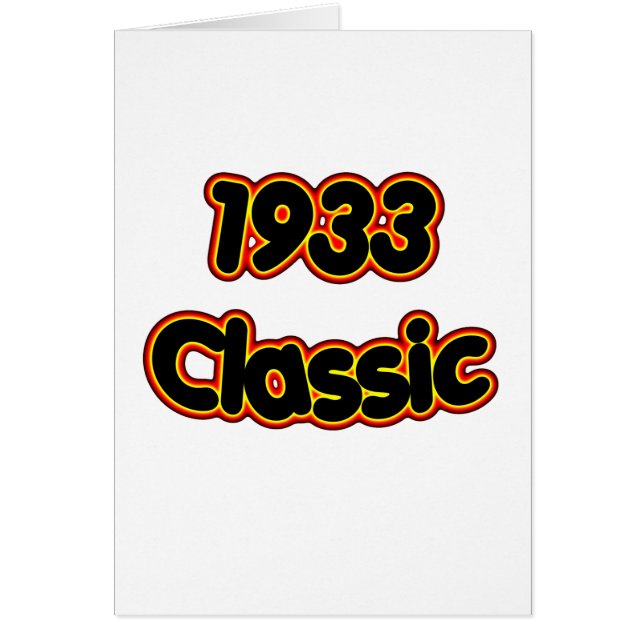 Klassiker 1933 (Vorne)