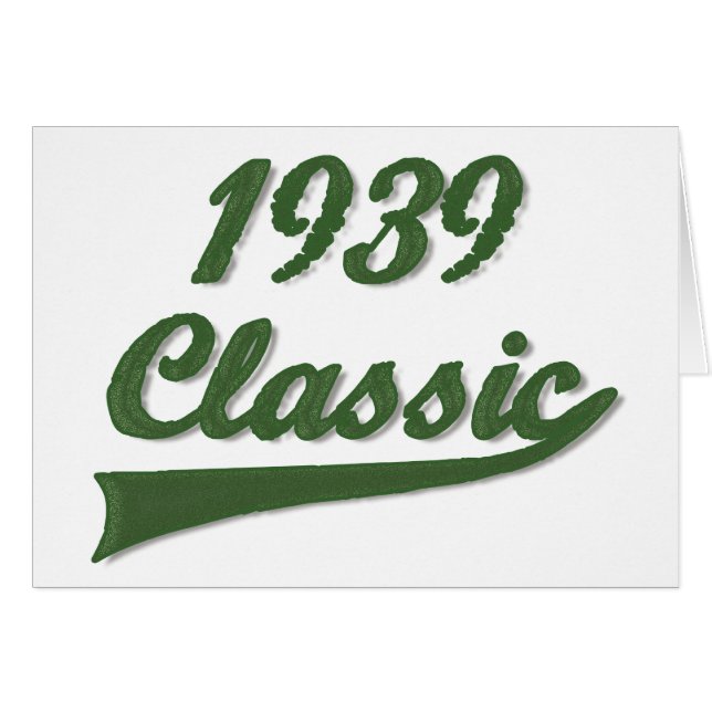 Klassiker 1939 (Vorderseite (Horizontal))