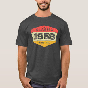 Klassiker 1958 65. Geburtstag Vintage T-Shirt