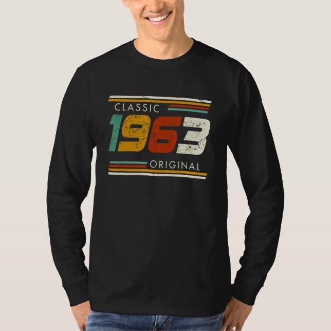 Klassiker 1963 Original Vintage T-Shirt (Vorderseite)