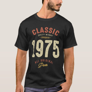 Klassiker 1975 - 48. Geburtstag Vintage Geboren 19 T-Shirt
