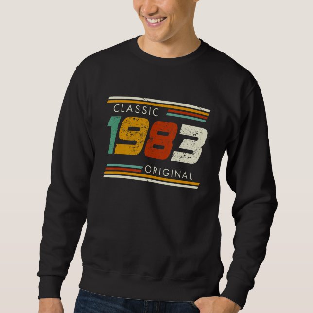 Klassiker 1983 Original Vintage Sweatshirt (Vorderseite)