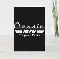 Klassiker 50 wird 50 Jahre alt, geboren 1976 Männe