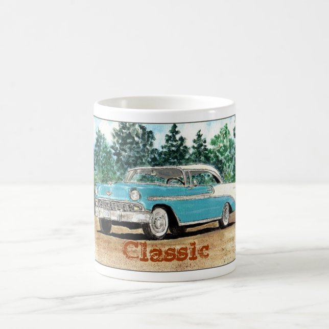 "Klassiker" 56 Chevy Kaffeetasse (Mittel)