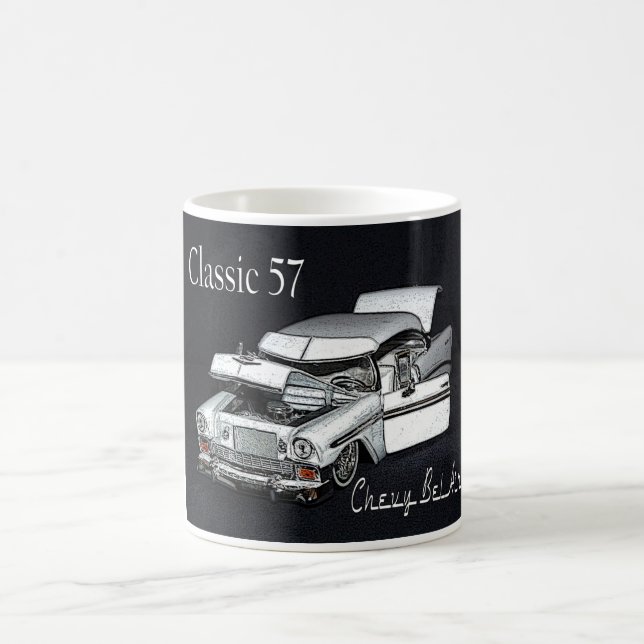 Klassiker 57 Chevy Bel Air Kaffee-Tasse Tasse (Mittel)