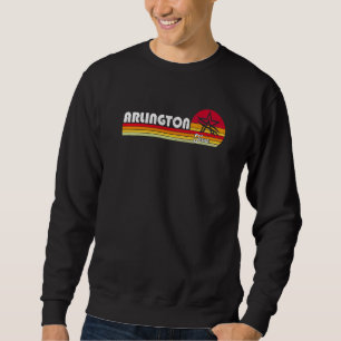 Klassiker 70er 80er Souvenir Vintage Retro Arlingt Sweatshirt