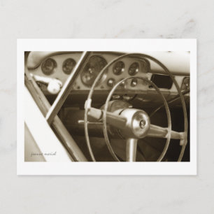 Klassiker Auto 19 Postkarte