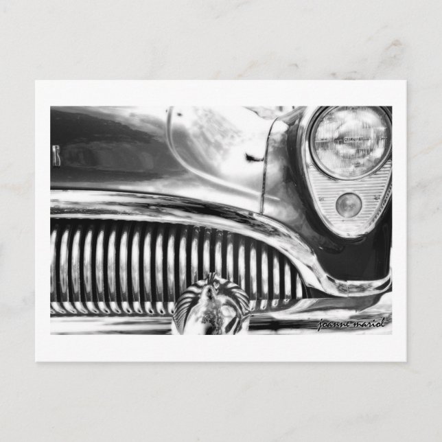 Klassiker-Auto 43 Postkarte (Vorderseite)