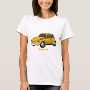 Klassiker-Auto-Cartoon T-Shirt