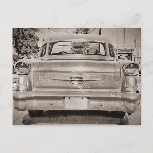 Klassiker-Auto-Postkarte Postkarte (Vorderseite)