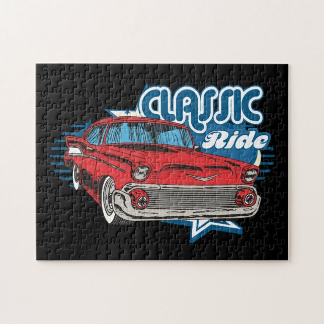 Klassiker-Auto-Puzzle Puzzle (Horizontal)