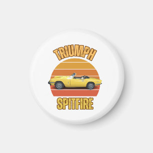 Klassiker Auto Triumph Spitfire Magnet