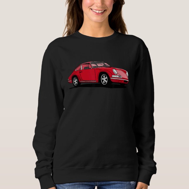 Klassiker Auto Youngtimer Oldtimer Retro Vintage Sweatshirt (Vorderseite)