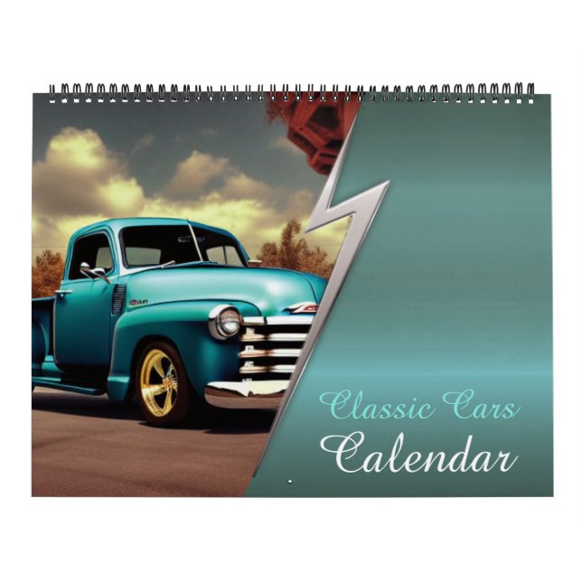 Klassiker-Autos Kalender (Titelbild)