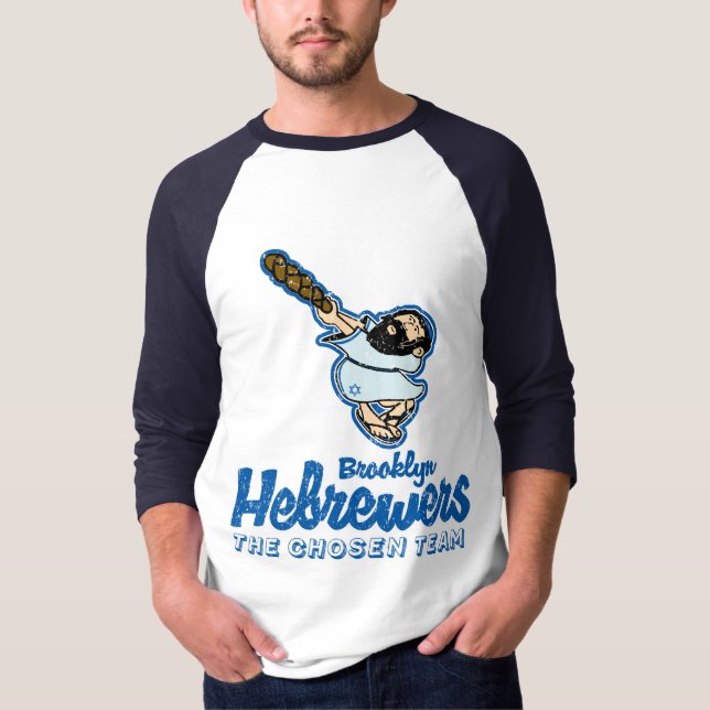 Klassiker Brooklyns Hebrewers T-Shirt (Vorderseite)