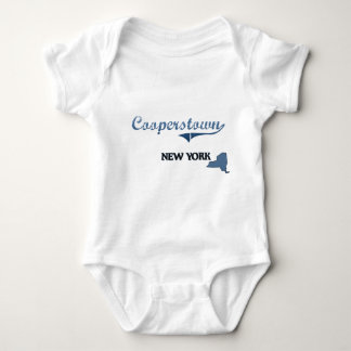 Klassiker Cooperstown New York City Baby Strampler