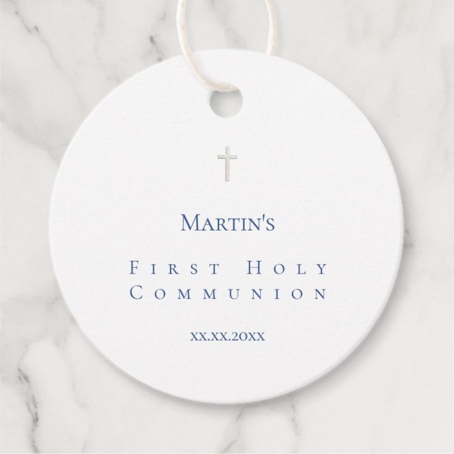 Klassiker Erste Heilige Gemeinschaft Geschenkanhänger (Vorderseite)