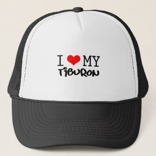 Klassiker "ich Liebe mein Tiburon" Entwurf Truckerkappe
