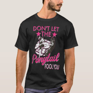 Klassiker Lass dich nicht von dem Pferdeschwanz tä T-Shirt