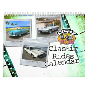 Klassiker reitet Auto-Kalender Kalender