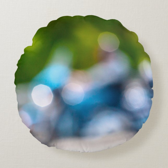 Klassiker Rundes Kissen (Vorderseite)