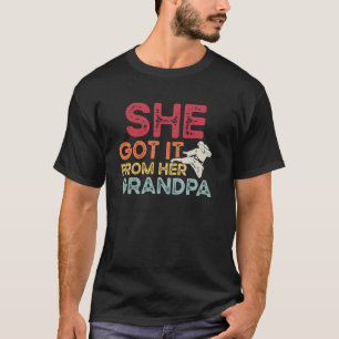 Klassiker Sie hat es von ihrem Karate-Opa Karate T-Shirt