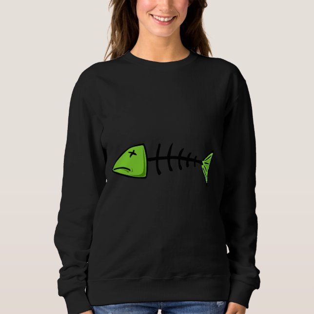 Klassiker toter Fisch Sweatshirt (Vorderseite)