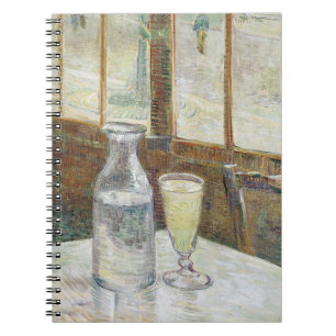 Klassiker Van Gogh Paris Café Absinthe Kunst Notizblock