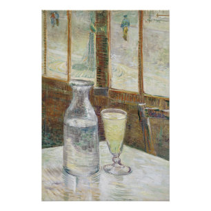 Klassiker Van Gogh Paris Café Absinthe Kunst Poster