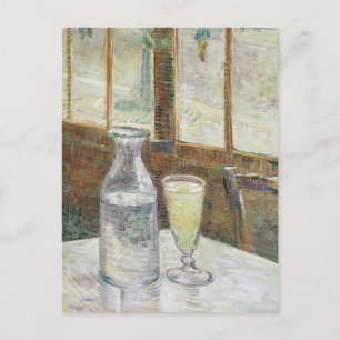Klassiker Van Gogh Paris Café Absinthe Kunst Postkarte