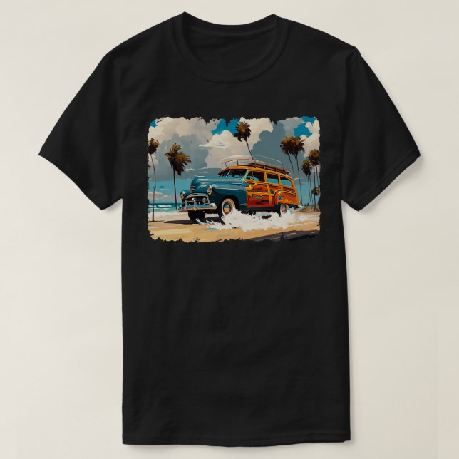 Klassiker Woody Wagon T-Shirt (Design vorne)
