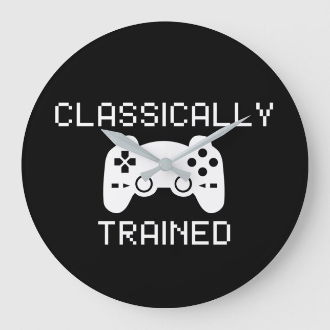 KLASSISCH AUSBILDUNG GROßE WANDUHR (Vorderseite)