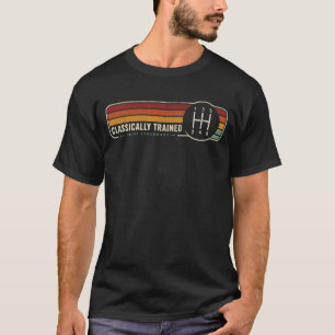Klassisch Ausgebildetes Retro-Auto mit Schaltgetri T-Shirt
