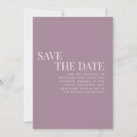 Klassisch elegante staubige lila Hochzeitspaar-Fot