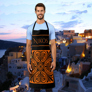 Klassisch griechisch Inspiriert Personalisiert Schürze