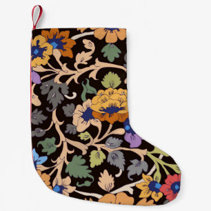 Klassisch Islamisch: Nahtloses florales Ornament Kleiner Weihnachtsstrumpf