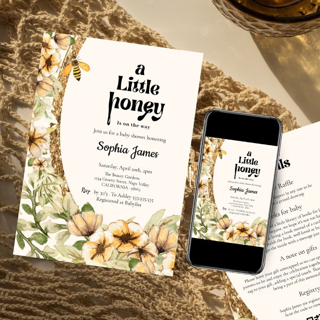 Klassisch | Mama zu sein |Kleine Babydusche Einladung (Von Creator hochgeladen)