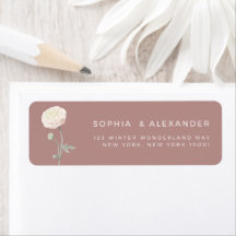 Klassisch minimalist elegante Ranunculus-Hochzeit
