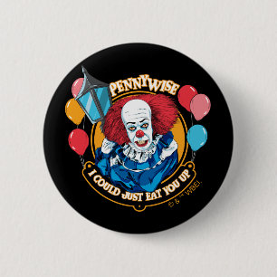 Klassisch pennywise - ich könnte Sie einfach essen Button