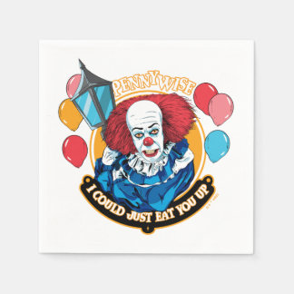 Klassisch pennywise - ich könnte Sie einfach essen Serviette