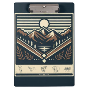 Klassisch/Retro Outdoor/Wildnis Klemmbrett