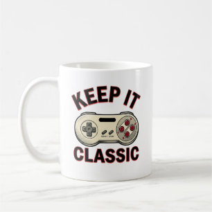 Klassisch Retro-Videospiel-Controller-Tasse Kaffeetasse