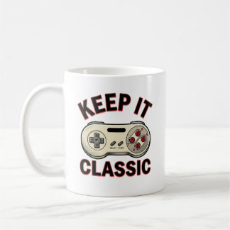 Klassisch Retro-Videospiel-Controller-Tasse Kaffeetasse