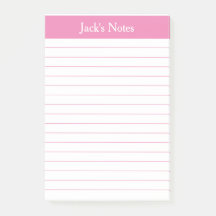 Klassisch rosa Linde Personalisiert